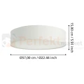 Lampa sufitowa LED Smart ROMEO-Z CCT biała pilot aplikacja perfektmarket olsztyn 3.webp