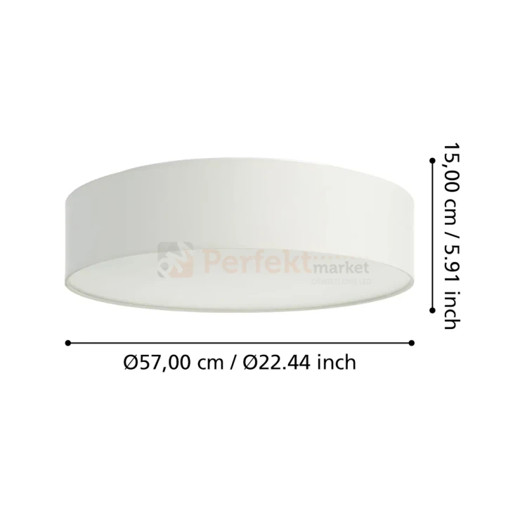 Lampa sufitowa LED Smart ROMEO-Z CCT biała pilot aplikacja perfektmarket olsztyn 3.webp