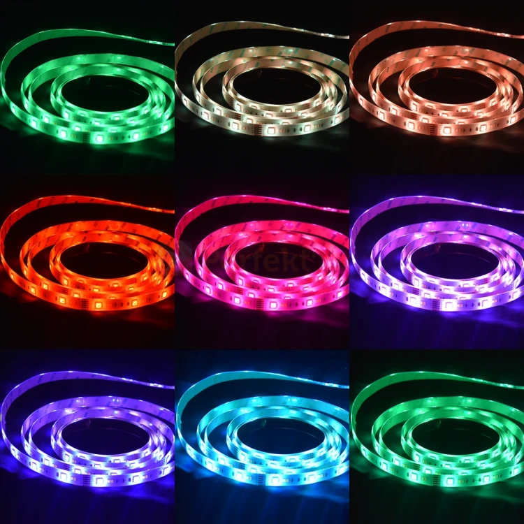 Zestaw LED RGB Wi-FI 5m Smart Tuya IP65 + CCT + Dim 12V perfektmarket 3.webp