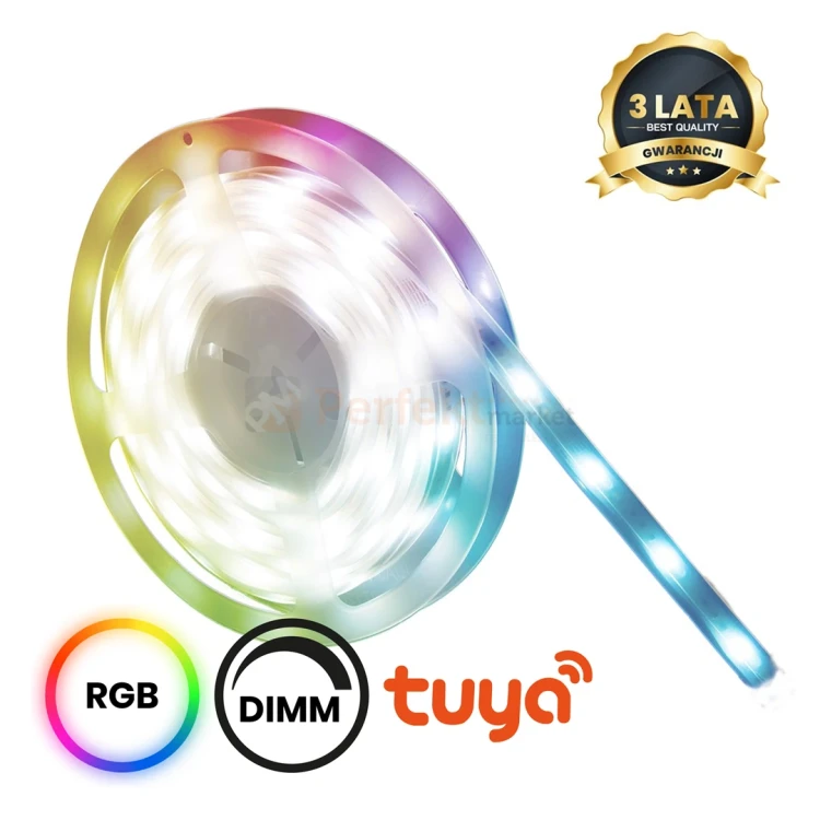 Zestaw LED RGB Wi-FI 5m Smart Tuya IP65 + CCT + Dim 12V perfektmarket olsztyn.webp