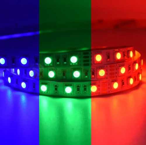 Taśma LED RGB 60 SMD 5050 IP20 wielokolorowa perfektmarket olsztyn.webp