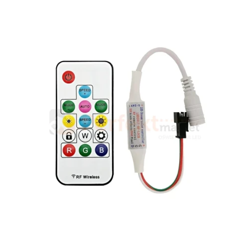 Sterownik do taśm LED RGB cyfrowych MAGIC IC RF WS2811, WS2812 perfektmarket.webp