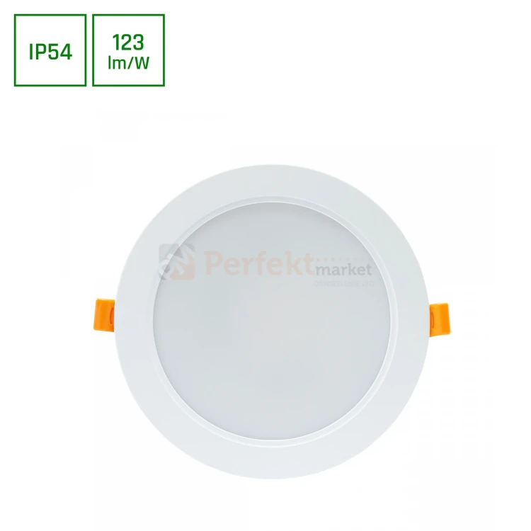 Oprawa LED podtynkowa DURE 3 okrągła downlight 18W IP54 perfektmarket.webp