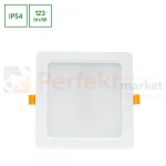Oprawa LED podtynkowa DURE 3 kwadratowa downlight 18W IP54 perfektmarket.webp