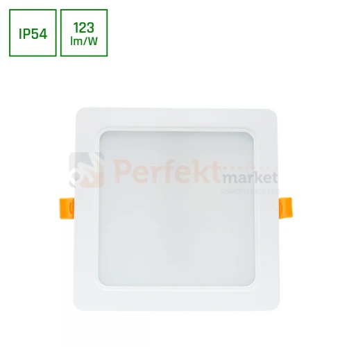 Oprawa LED podtynkowa DURE 3 kwadratowa downlight 18W IP54 perfektmarket.webp