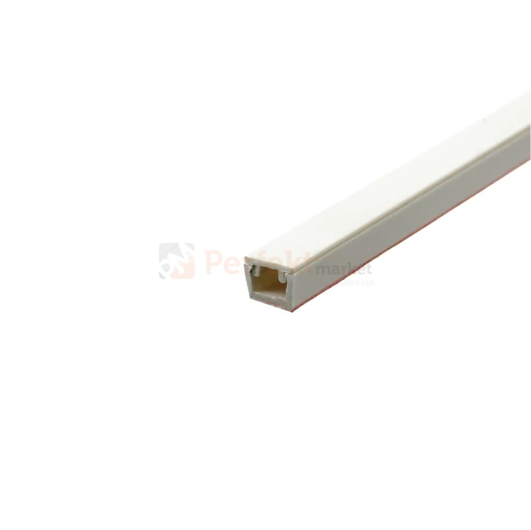 Korytko kablowe instalacyjne mini 8x16mm białe 2m perfektmarket.webp
