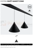 lampa wisząca magnetyczna hangit cone SHIFT 48V perfektmarket.webp