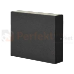 Kinkiet ścienny zewnętrzny LED CHICAGO czarny góra dół 4000K IP54.webp