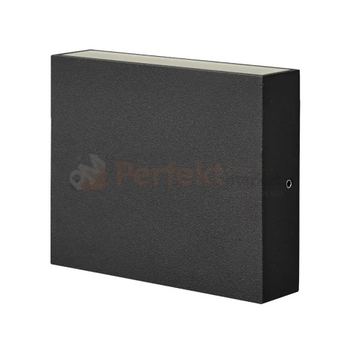 Kinkiet ścienny zewnętrzny LED CHICAGO czarny góra dół 4000K IP54.webp