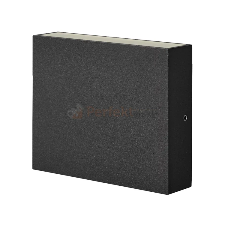 Kinkiet ścienny zewnętrzny LED CHICAGO czarny góra dół 4000K IP54.webp