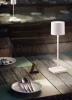 Lampa stołowa do restauracji przenośna ładowalna biała IP54 CCT FERNANDEZ R54096631.webp
