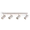 Listwa ścienno-sufitowa 4xGU10 NICEA biało-złota - lampa spotlight - lampy LED PerfektMarket