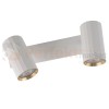 Listwa ścienno-sufitowa 2xGU10 NICEA biało-złota - dwupunktowa lampa LED typu spotlight