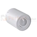 Oprawa natynkowa LED spot tuba 1xGU10 HADAR R1 pojedyncza okrągła biała - lampy PerfektMarket