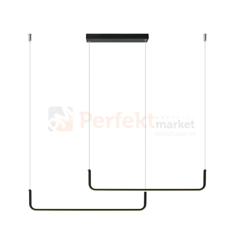 Lampa wisząca MALAWI LP-1015-2P basic czarna LED CCT perfektmarket.webp