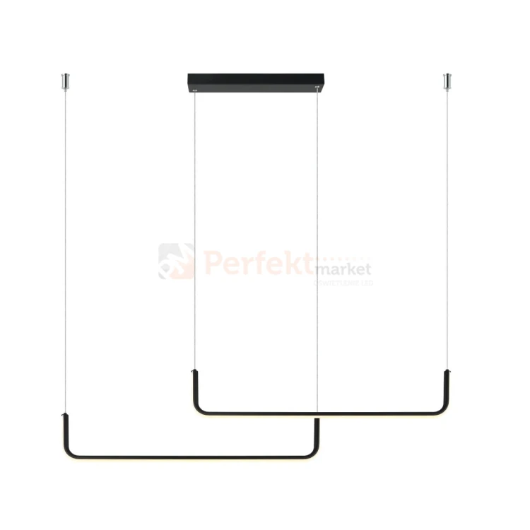 Lampa wisząca MALAWI LP-1015-2P basic czarna LED CCT perfektmarket.webp