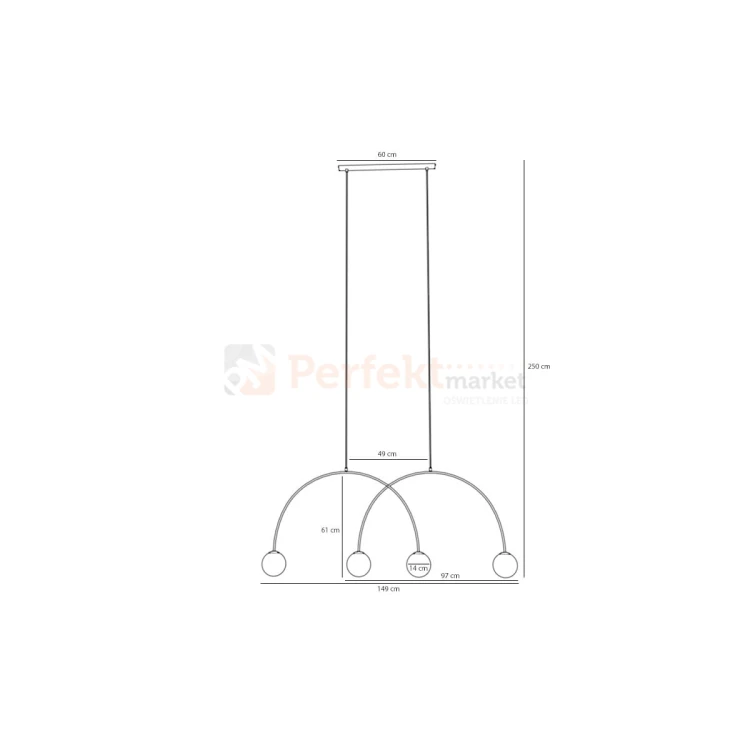 lampa wiszaca UNA 4 beige beżowa nowoczesna 1100L1_L-Rysunek-Techniczny- perfektmarket.jpg
