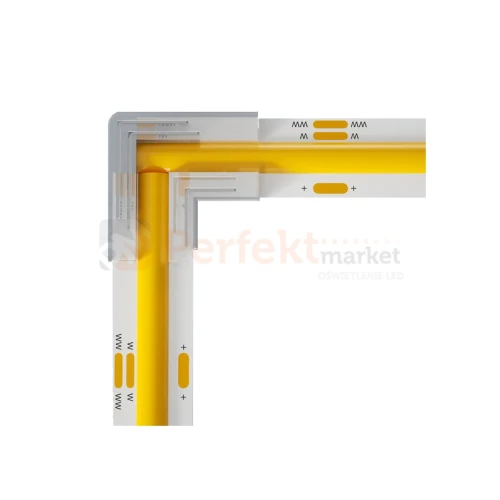 id-0137 zlaczka katowa 3 pin to taśm led cob 12-24v perfektmarket olsztyn sklep z oswietleniem led.webp