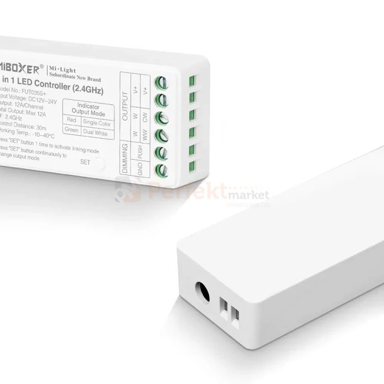 Zestaw MiBoxer do taśm LED MONO CCT pilot RF 2.4GHz FUT035SA+ perfektmarket.webp
