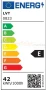 Lampa ścienna zewnętrzna liniowa na elewację 120cm LED Durango 22W 2200lm 4500K czarna IP65 NEW! PERFEKT MARKET OLSZTYN