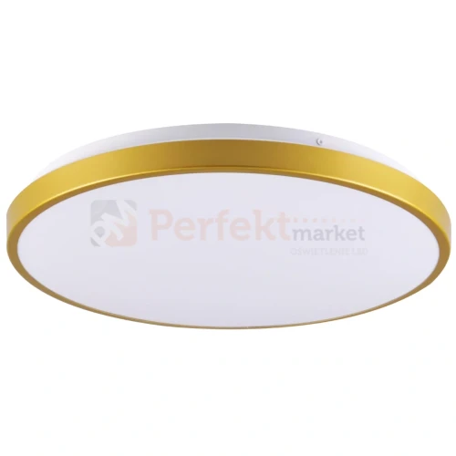 Plafon LED złoty KERN 40 cm okrągły 4000K 24W  perfektmarket.webp