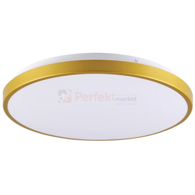 Plafon LED złoty KERN 40 cm okrągły 4000K 24W  perfektmarket.webp