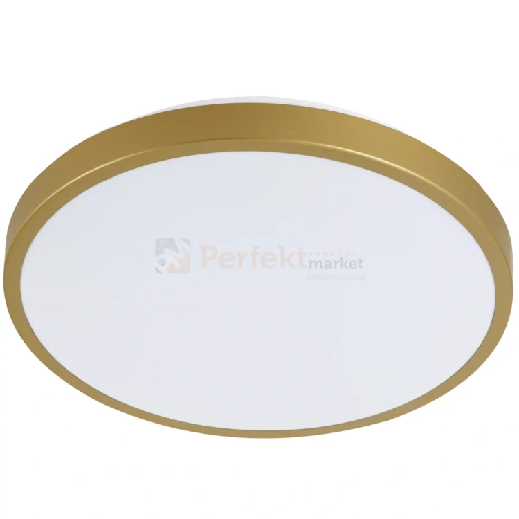 Plafon LED złoty KERN 40 cm okrągły 4000K 24W 1 perfektmarket.webp