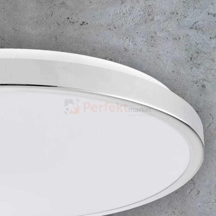 Plafon LED chromowany KERN 40 cm okrągły 4000K 24W detail perfektmarket.webp