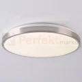 Plafon LED srebrny nikiel KERN 40 cm okrągły 4000K 24W 1 perfektmarket.webp