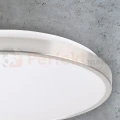 Plafon LED srebrny nikiel KERN 40 cm okrągły 4000K 24W 2 perfektmarket.webp