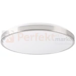 Plafon LED srebrny nikiel KERN 40 cm okrągły 4000K 24W perfektmarket.webp