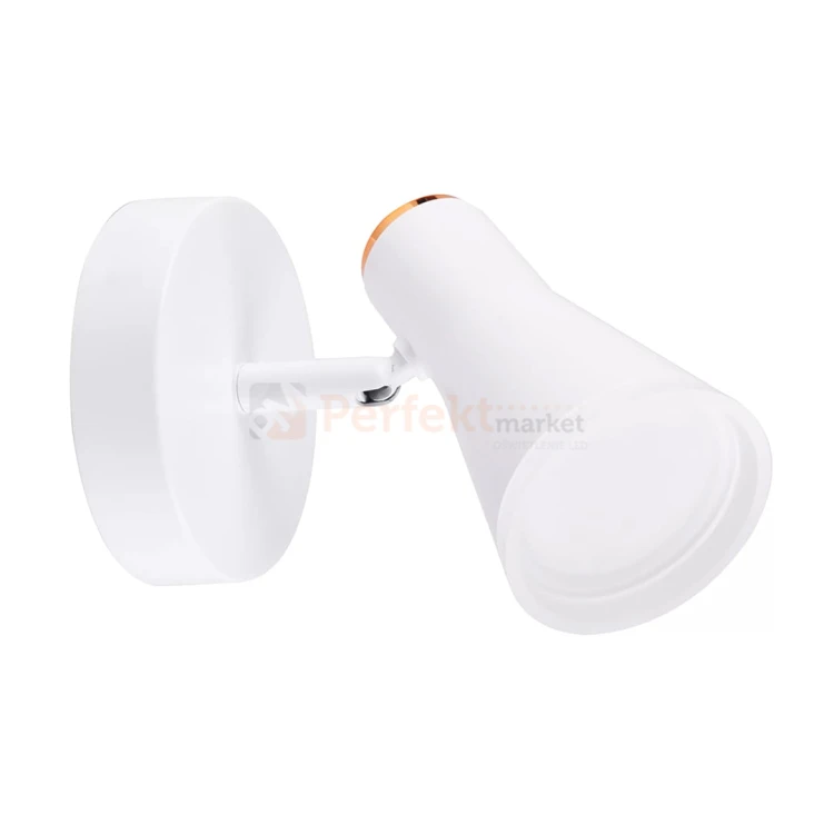 Kinkiet spot skandynawski LED 3000K BERG biały Polux / Goldlux