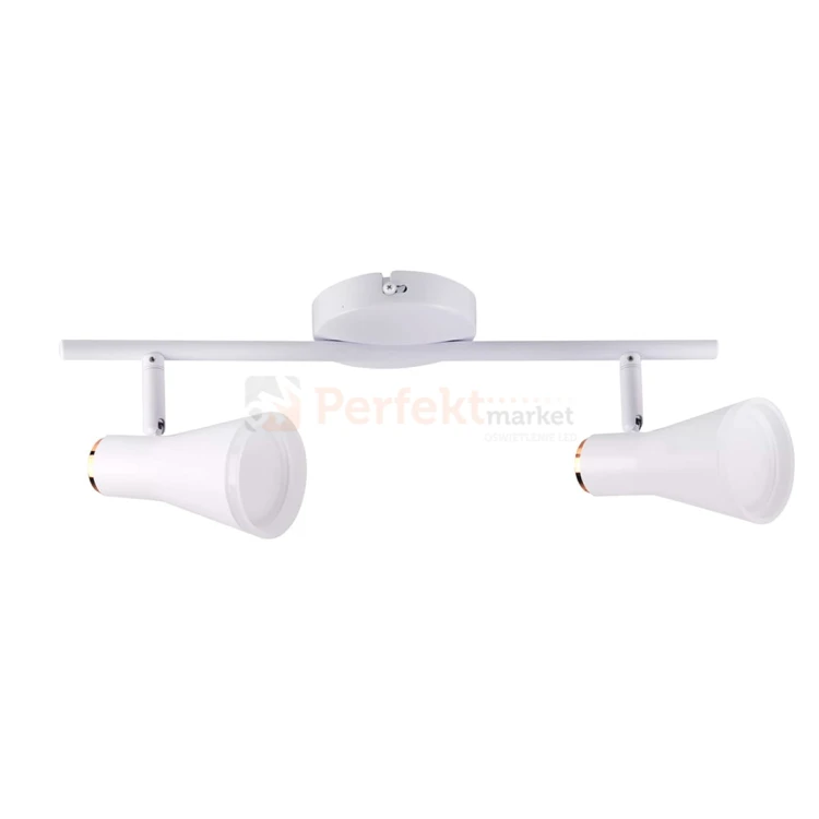 Kinkiet lampa sufitowa spot typu skandynawskiego LED 3000K marki Berg z wbudowanym źródłem światła w kolorze białym