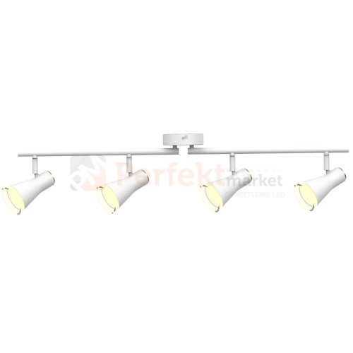 Kinkiet lampa sufitowa spot typu skandynawskiego LED 3000K marki Berg z wbudowanym źródłem światła w kolorze białym