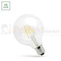 Żarówka LED COG E27 clear G95 duża kula filament 2700K perfektmarket.webp