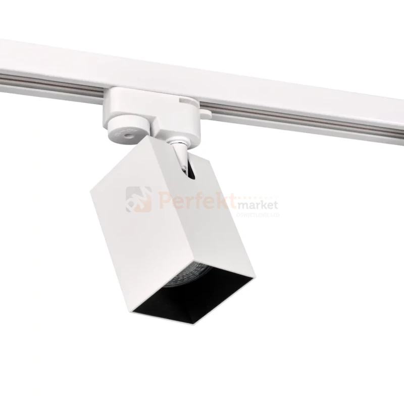 Oprawa SQUARE GU10 na szynę 1 fazową TRACK 1F HQ 230V biała 321749 perfektmarket 7.webp