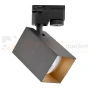 Oprawa SQUARE GU10 na szynę 1 fazową TRACK 1F HQ 230V czarna 321756 perfektmarket 1.webp