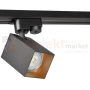 Oprawa SQUARE GU10 na szynę 1 fazową TRACK 1F HQ 230V czarna 321756 perfektmarket 4.webp