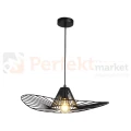 Lampa wisząca kapelusz ABANO czarna 50 cm E27 perfektmarket.webp