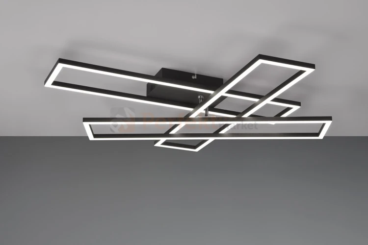 Lampa sufitowa LED CORSO RL czarna pilot CCT ściemnialna R64423132 perfektmarket olsztyn.webp