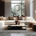 Lampa wisząca KYOTO czarna LED 54 cm  nowoczesna ML0527 design perfektmarket.webp