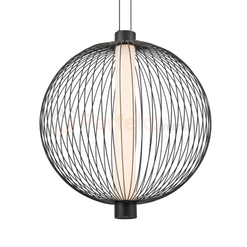 Lampa wisząca KYOTO czarna LED 54 cm  nowoczesna ML0527 perfektmarket 1.webp