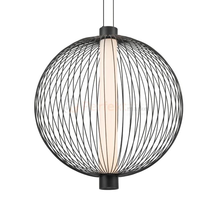 Lampa wisząca KYOTO czarna LED 54 cm  nowoczesna ML0527 perfektmarket 1.webp