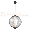 Lampa wisząca KYOTO czarna LED 54 cm  nowoczesna ML0527 perfektmarket.webp