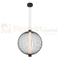 Lampa wisząca KYOTO czarna LED 54 cm  nowoczesna ML0527 perfektmarket.webp