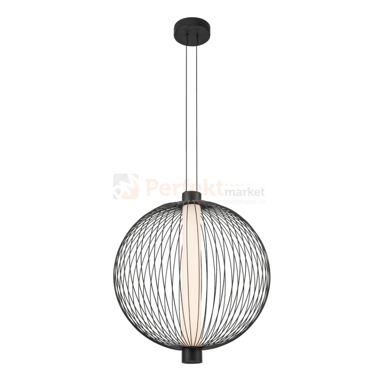 Lampa wisząca KYOTO czarna LED 54 cm  nowoczesna ML0527 perfektmarket.webp