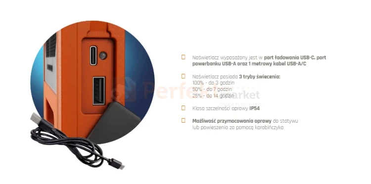 noctis solaris przenośna lampa led solarna z powerbankiem banner 2 perfektmarket.webp