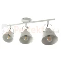 Lampa listwa spot skandynawski 3xE14 Niko biała Polux 310996 - regulowane kinkiety spotlight w stylu industrialnym