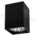 Oprawa natynkowa downlight Jupiter K17 E27 kwadratowa w kolorze czarnym - nowoczesna metalowa lampa