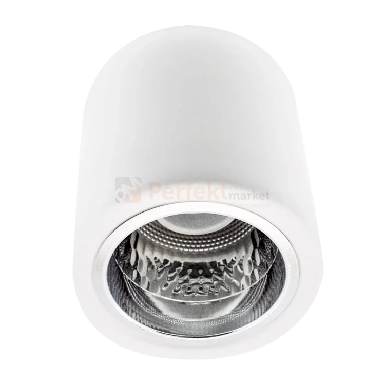 Oprawa natynkowa downlight Jupiter / CERES 10 E27 okrągła biała - nowoczesna lampa
